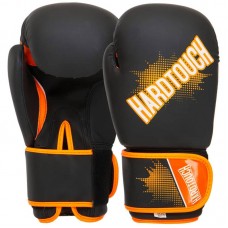 Рукавички боксерські Hard Touch 14 унцій, чорний-помаранчевий, код: BO-4432_14BKOR