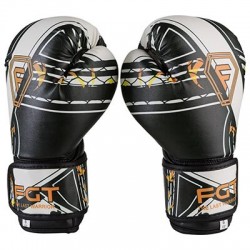 Боксерські рукавички FGT 6oz, білий, код: FT-0175/64-WS