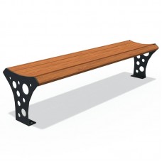 Лавка без спинки InterAtletika 1800х458х433 мм, код: LP031-SM