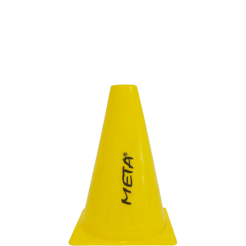 Конус для тренувань Meta Coloured Cone 15 см, жовтий, код: 080101513333