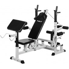 Фітнес лавка-станція Movit, біла, код: M-11482567-IN Фітнес лавка-станція Movit, біла, код: M-11482567-IN