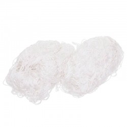 Сітка на футбольні ворота в комплекті з 2 штук PlayGame Економ 7320x2440x1500 мм, білий, код: SO-5295_W Сітка на футбольні ворота в комплекті з 2 штук PlayGame Економ 7320x2440x1500 мм, білий, код: SO-5295_W