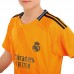 Форма футбольна дитяча PlayGame із символікою Real Madrid Vini 7 гостьова 2025, розмір 30, зріст 150-160, помаранчевий, код: CO-4644_30