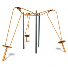 Карусель InterAtletika Торнадо, 3686х4175х2587 мм, код: TE228.3-SM