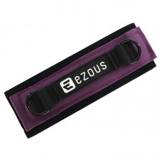 Лямка для ніг Ezous Training Leg Straps 700x65 мм, 1шт, чорний-фіолетовий, код: H-03