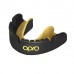 Капа Opro Gold Braces під брекети доросла (вік 11+) Blackl/Gold, код: Gold_Braces_Bl/Gold