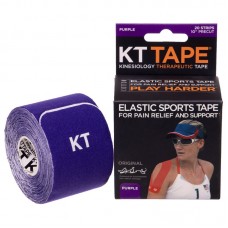 Кінезіо тейп (Kinesio tape) KTTP Original розмір 5000х50мм фіолетовий, код: BC-4786_V-S52