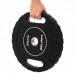 Блини диски CPU покриття 2 Handle металева втулка Zelart ø51мм, 25кг ,чорний, код: TA-3438-25