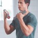 Поролонові гантелі Reebok RAWT-11062RD з ручками 2х2 кг, сірий-червоний, код: 885652015745-IN