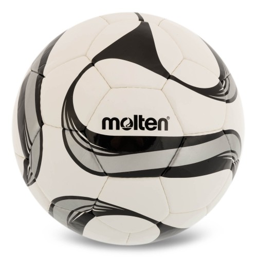 М"яч футбольний Molten №5 PVC, білий-сірий, код: F5F1700-WK-S52