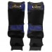 Захист гомілки та стопи дитячий Муай Тай, ММА, Кікбоксинг Maraton XL, синій-чорний, код: BO-9321_XLBLBK