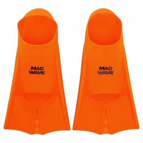 Ласти для тренувань у басейні короткі із закритою п"ятою MadWave Flippers 2XS (30-33), помаранчевий, код: M074302_2XSOR