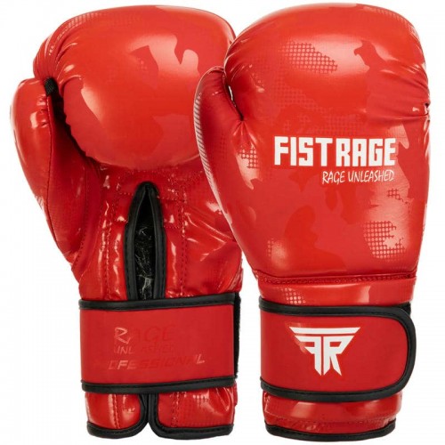 Боксерські рукавиці Fistrage 14 унцій, червоний, код: VL-5552_14R Боксерські рукавиці Fistrage 14 унцій, червоний, код: VL-5552_14R