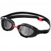 Окуляри для плавання дорослі дзеркальні лінзи MadWave Triathlon Mirror чорний-червоний, код: M042705