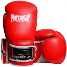 Боксерські рукавиці PowerPlay Red 10oz, код: PP_3019_10oz_Red