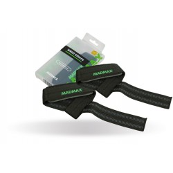 Лямки для тяги MadMax Non Slide & Slip Wrist Straps Black, код: MFA-269-U