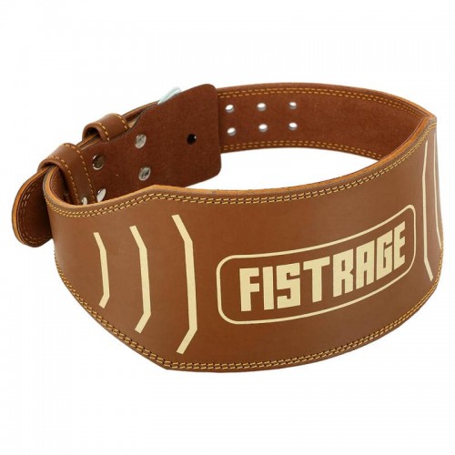 Пояс атлетичний шкіряний Fistrage L, ширина-15см, коричневий, код: VL-4342_L Пояс атлетичний шкіряний Fistrage L, ширина-15см, коричневий, код: VL-4342_L