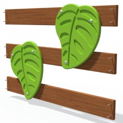 Секція огорожі InterAtletika Листя, 860х38х591 мм, код: S764.26-SM Секція огорожі InterAtletika Листя, 860х38х591 мм, код: S764.26-SM