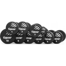 Гантелі Tiguar TI-WH0002 прогумовані 10 пар, код: M-8475932-IN Гантелі Tiguar TI-WH0002 прогумовані 10 пар, код: M-8475932-IN