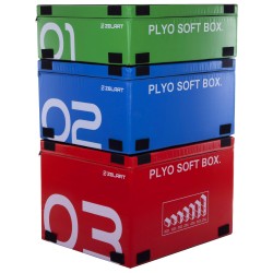 Бокс м"який пліометричний набір Zelart Plyo Boxes 90х75х30/45/60см 3шт, код: FI-3635-S52
