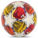 М"яч футбольний Ballonstar Crystal №5 PU, білий-червоний-помаранчевий, код: FB-4048