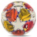 М"яч футбольний Ballonstar Crystal №5 PU, білий-червоний-помаранчевий, код: FB-4048