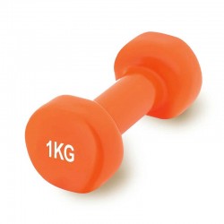 Гантель вінілова PowerPlay 1х1 кг, помаранчевий, код: PP_4103_1kg