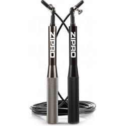Скакалка з підшипниками Zipro 300 см, чорний, код: 5901793678719-IN