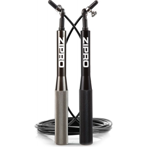 Скакалка з підшипниками Zipro 300 см, чорний, код: 5901793678719-IN