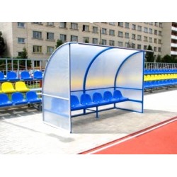 Кабінка для запасних гравців PlayGame, код: SS00033-LD Кабінка для запасних гравців PlayGame, код: SS00033-LD