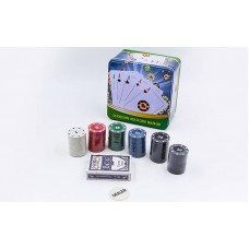Набір для покеру в металевій коробці PlayGame, код: IG-6893