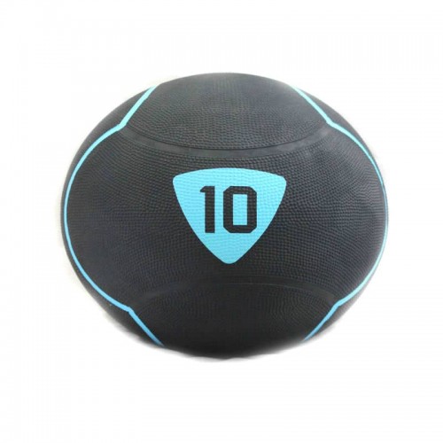 Медбол Livepro Solid Medicine Ball чорний 10кг, код: LP8110-10