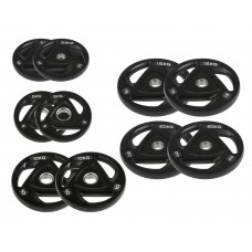 Набір олімпійських дисків Fitnessport 10 шт, 105 кг, код: 10570-AX Набір олімпійських дисків Fitnessport 10 шт, 105 кг, код: 10570-AX