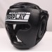 Боксерський шолом тренувальний PowerPlay XL, чорний-білий, код: PP_3048_XL_Bl/White