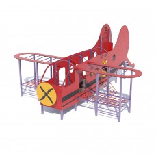 Гімнастичний комплекс Miros “Літак” 8470х6110х2960 мм, код: DIO424HDPE Гімнастичний комплекс Miros “Літак” 8470х6110х2960 мм, код: DIO424HDPE