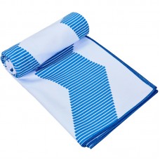 Рушник для йоги FitGo Yoga Towel 750х1860 мм синій, код: Y-YGT_BL