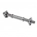 Гантельний гриф EasyFit Ø 25 мм, 35 см, хромований, код: EF-8050-EF