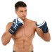 Рукавички боксерські Mike Tyson 14oz, синій, код: VL-4544_14BL