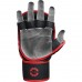 Рукавиці для ММА (Греплінгові рукавички) RDX F6 Kara Matte Red Plus L/XL, код: GSR-F6MR-L/XL+