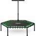 Батут Neo-Sport 11034 FT 127 см, чорний-зелений, код: 5903890604349-IN