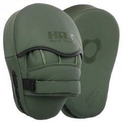 Лапа вигнута для боксу та єдиноборств Hard Touch 190x50x250 мм, 2шт, оливковий, код: BO-4231_OL