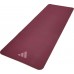 Килимок для йоги Adidas Double Sided Yoga Mat 1760х610х6 мм, бежевий-темно-рожевий, код: 885652022491