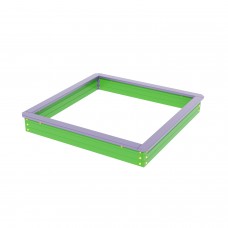 Пісочниця велика дерев"яна Miros 2450х2450х340 мм, код: DIO201.3