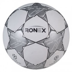 М"яч футбольний Ronex Grippy FN2 №5, сірий, код: RXG-F2-GY-WS