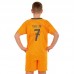 Форма футбольна дитяча PlayGame із символікою Real Madrid Vini 7 гостьова 2025, розмір 22, зріст 125-130, помаранчевий, код: CO-4644_22