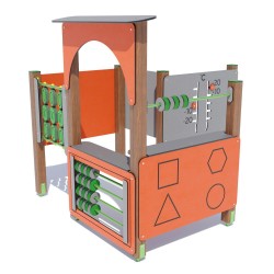 Інклюзивний ігровий комплекс Miros для дітей з особливими потребами, код: DIO1118