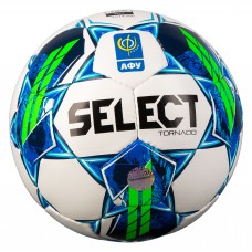 М’яч футзальний Select Futsal Tornado FIFA Basic №4, білий-синій, код: 5703543324125