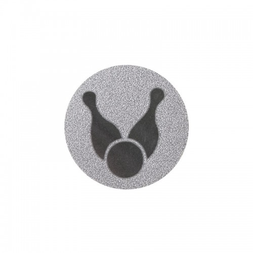 Жетон-наклейка PlayGame Боулінг 25мм срібна, код: 25-0006_S-S52