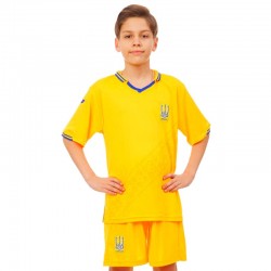 Форма футбольна дитяча PlayGame Україна 2019, L-28, зріст 145-155, код: CO-8173_L