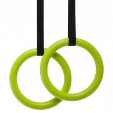 Кільця гімнастичні для кросфіту Zelart зелений, код: FI-7844